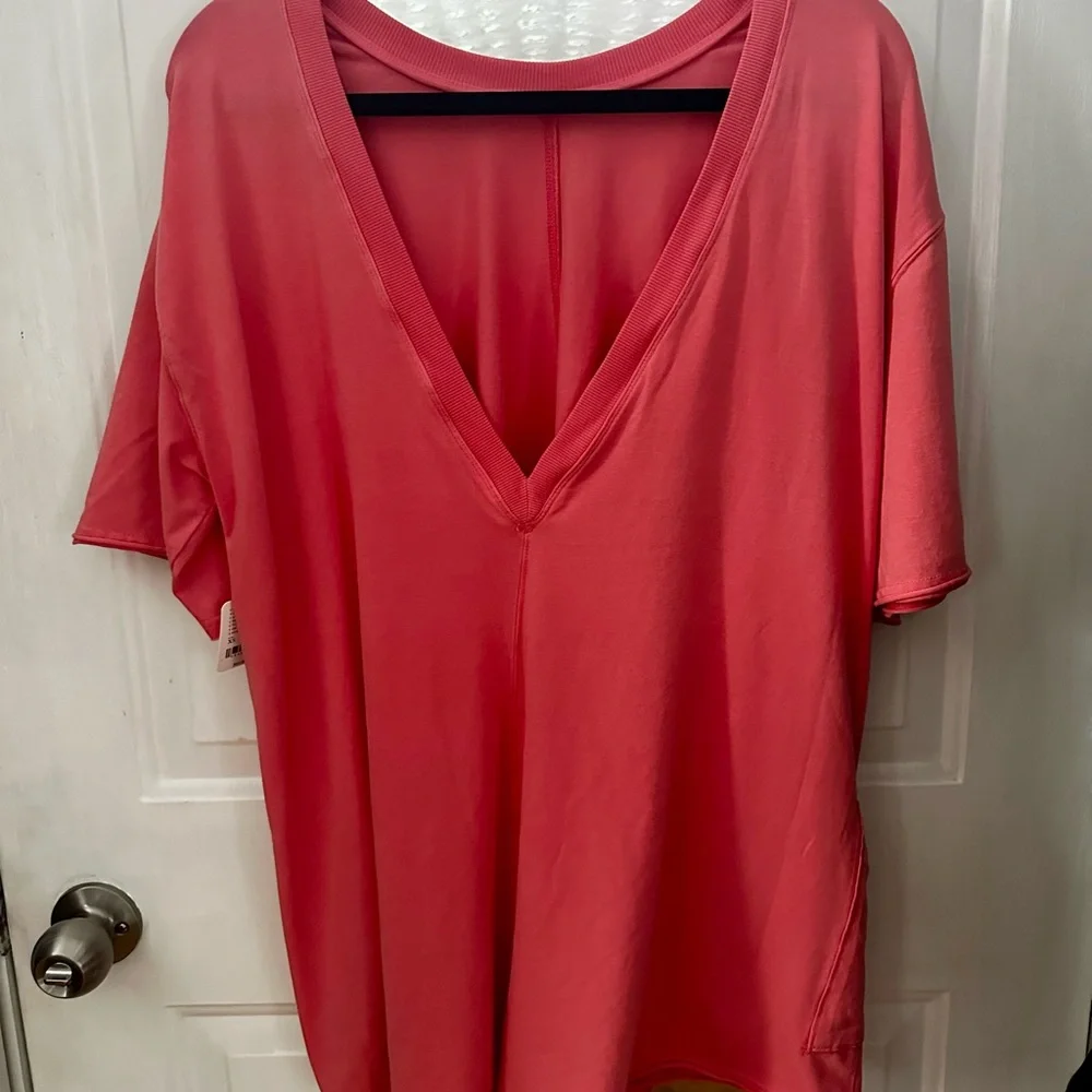 Free People FP Movement Hot Shot Romper XS - Extra Small - Hibiscus - Picture 3 of 4